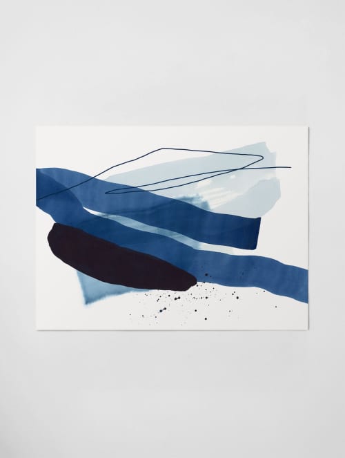 "Drifting Through" Art Print | Prints in Paintings by Kim Knoll Art. Item composed of paper
