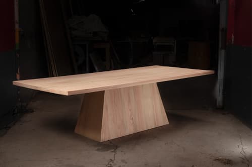 Brutal Oak Dining Table | Tables by NO AGE FURNITURE STUDIO