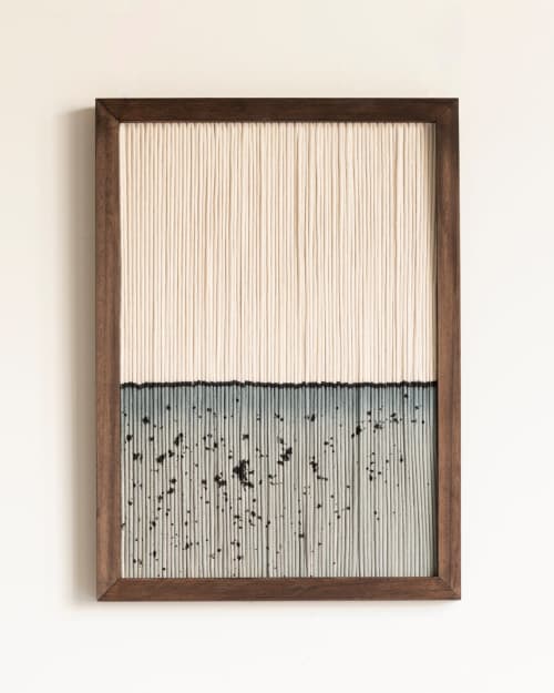 COASTLINE II - Framed-Collection | Tapestry in Wall Hangings by Rianne Aarts / Teddy and Wool Studio