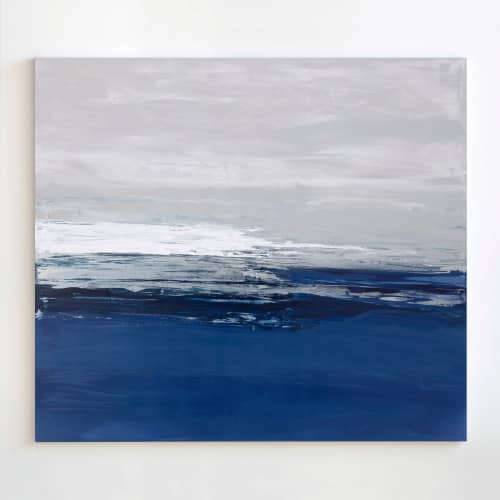 Finding Balance - Original | Oil And Acrylic Painting in Paintings by Julia Contacessi Fine Art