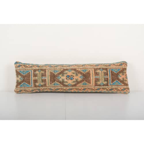 Rug Pillow Cases Made from a Vintage Turkish Oushak Carpet | Sham in Linens & Bedding by Vintage Pillows Store. Item made of wool