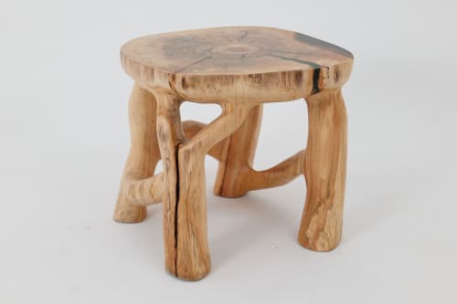 Sculptural Coffee Table, Solid Wood, Contemporary Design, Handmade, Logniture | Tables by Logniture