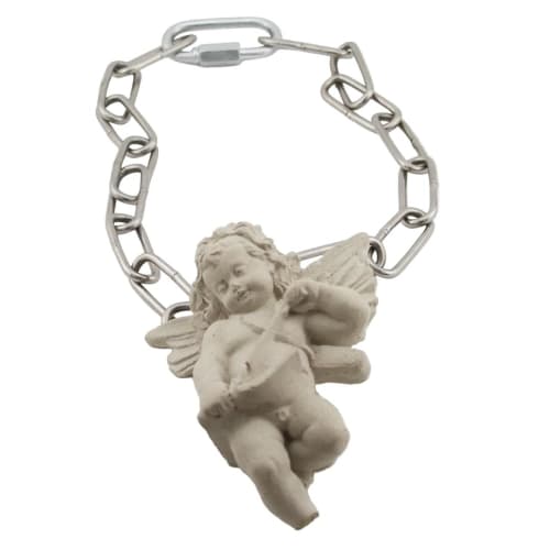 Grandma's Garden Concrete Pendant Chain | Decorative Objects by Caos Motē