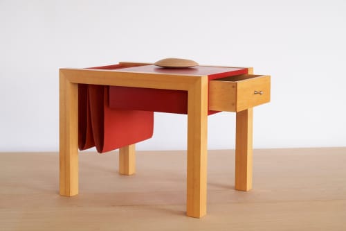 JOUÉ Side Table | Tables by VANDENHEEDE FURNITURE-ART-DESIGN. Item made of wood compatible with contemporary and eclectic & maximalism style