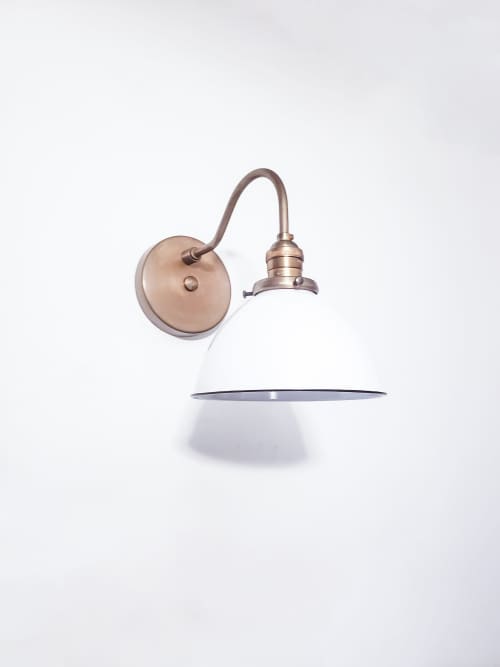 Vanity lighting, Bathroom Fixture, Gooseneck Lamp | Sconces by Retro Steam Works. Item made of metal compatible with industrial style