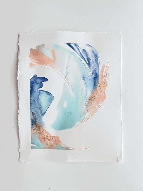 Breath of Wild Wind | Mixed Media in Paintings by TERRA ETHOS. Item in boho or contemporary style