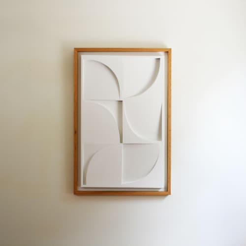 No. 25 Plaster Wall Sculpture | Wall Hangings by Joseph Aurelius