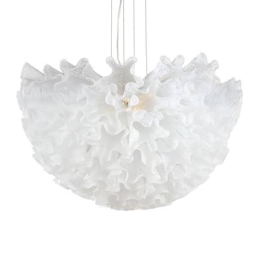 Alan Mizrahi AM2239 Dahlia Glass Chandelier | Chandeliers by Alan Mizrahi Lighting Design