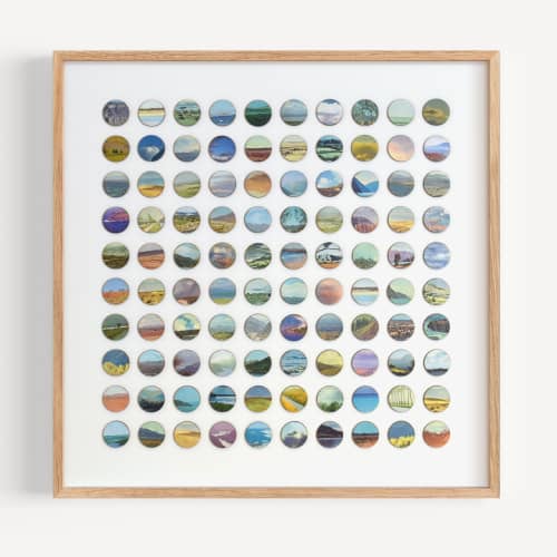 Outlands | Collage in Paintings by Amelia Coward
