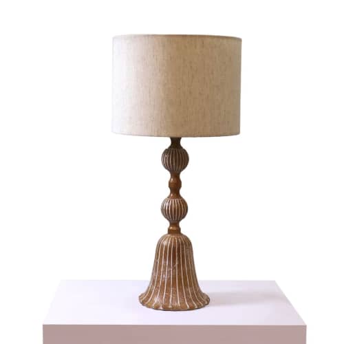 Lars' Table Lamp | Lamps by Home Blitz. Item composed of cotton in boho or eclectic & maximalism style