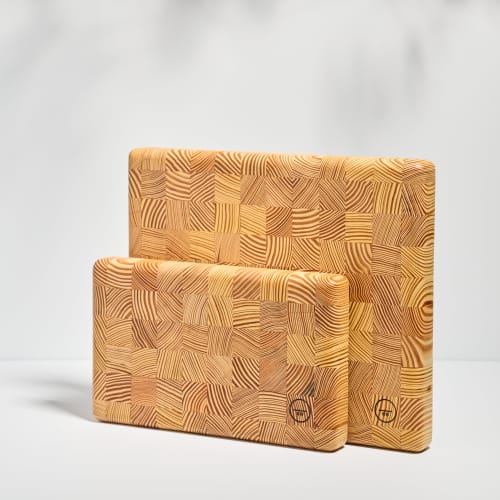 JASPER Endgrain Cutting Board | Serving Board in Serveware by Untitled_Co