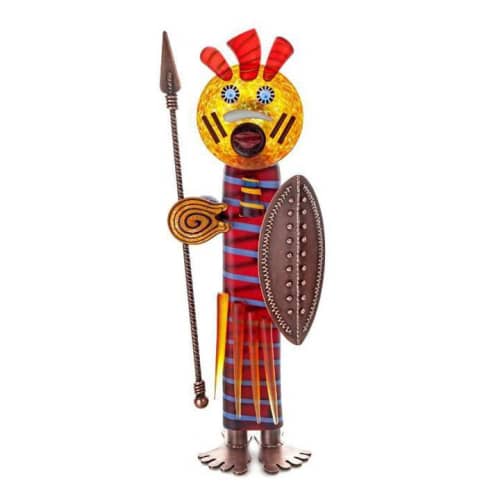MASSAI | Sculptures by Oggetti Designs. Item composed of glass