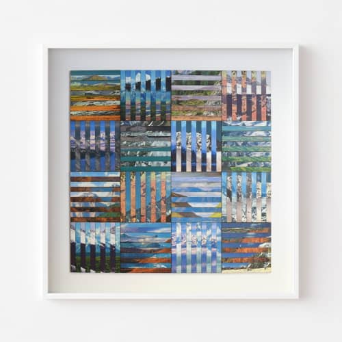 Between | Collage in Paintings by Amelia Coward