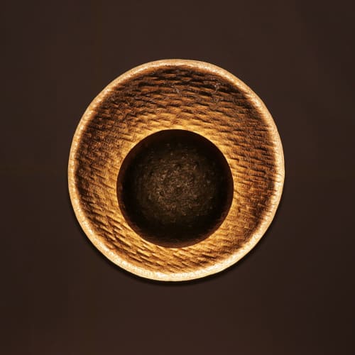 Sufi Light Finish Wall Lamp | Sconces by Home Blitz. Item composed of brass in rustic style