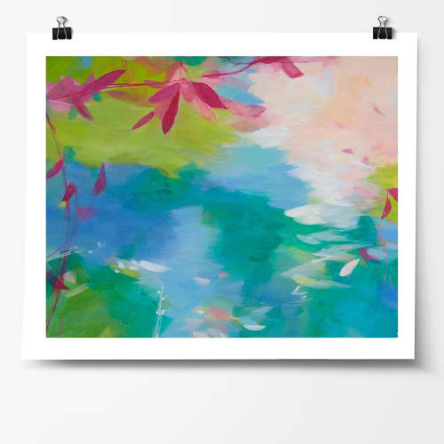 Totem II fine art print | Prints by Elisa Sheehan. Item made of canvas with paper