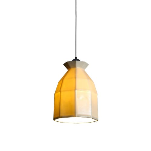 Expansion 2 Porcelain Pendant Light | Pendants by The Bright Angle. Item made of ceramic