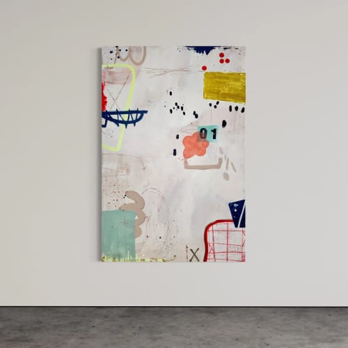Wild Life | Oil And Acrylic Painting in Paintings by Sarah Finucane