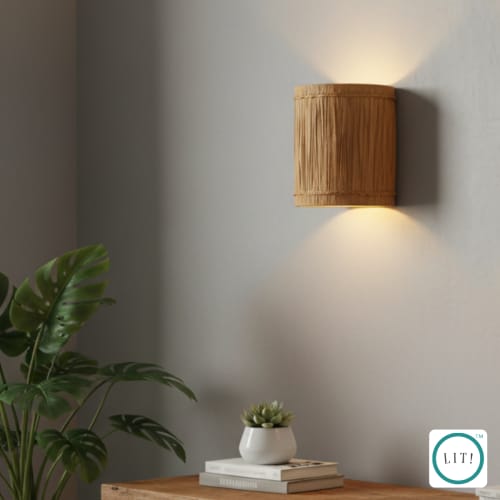 Arta Wall Lamp | Lamps by Lit Lamps - Sustainable Mindful Lighting. Item composed of paper compatible with minimalism and asian style