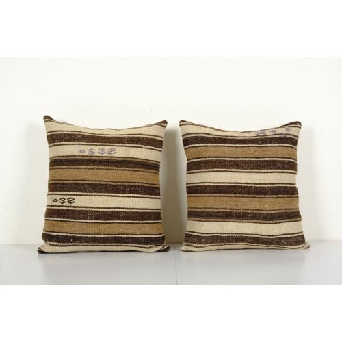 Vintage Hemp Turkish Kilim Pillow by Vintage Pillows Store Wescover