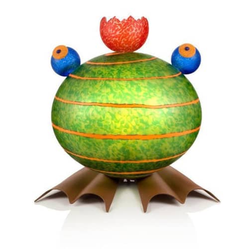 FROG | Ornament in Decorative Objects by Oggetti Designs. Item made of glass