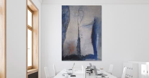 Equilibre / Balance | Oil And Acrylic Painting in Paintings by Sophie DUMONT.