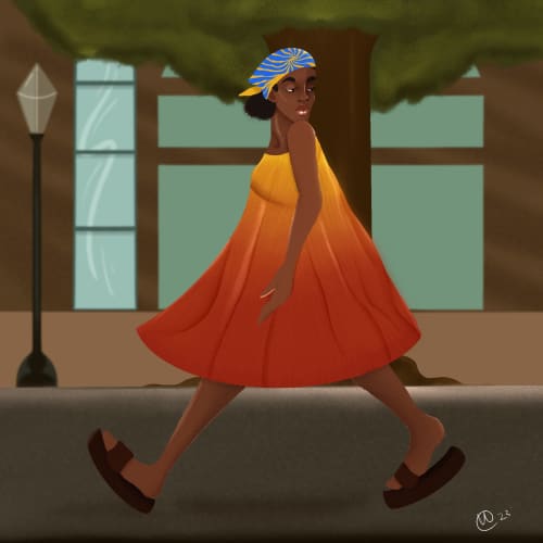 Walk Thru | Prints in Paintings by $NP Designs