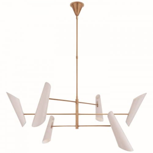 Alan Mizrahi MV3002 Franca Large Pivoting | Chandeliers by Alan Mizrahi Lighting Design