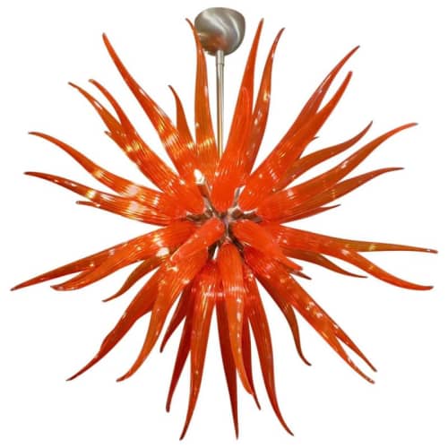 Alan Mizrahi QZ3902 Red Medusa | Chandeliers by Alan Mizrahi Lighting Design
