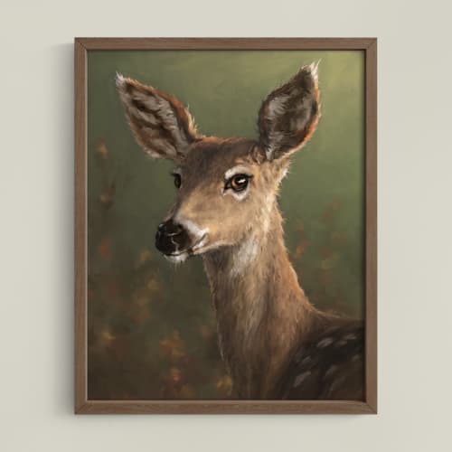 The Deer | Prints by Catherine H