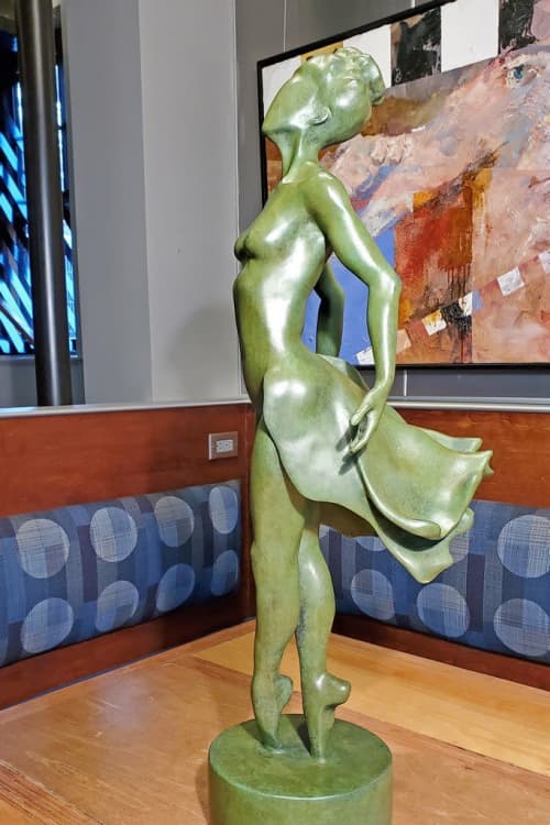 Trina-Rose | Sculptures by Jackie Braitman. Item made of bronze
