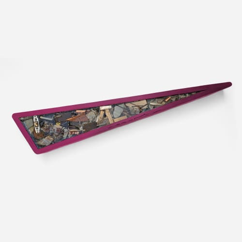 Untitled #1 | Wall Sculpture in Wall Hangings by Formr. Item made of wood with concrete
