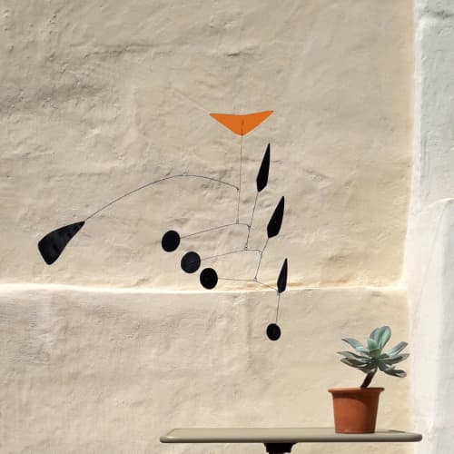 Hoopoe Mobile | Sculptures by OM Editions: A Limited Edition Furniture Collection. Item composed of steel