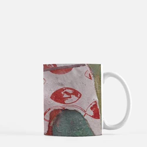 Ceramic Mug Happiest Place in the World No. 1 | Drinkware by Philomela Textiles & Wallpaper. Item composed of ceramic