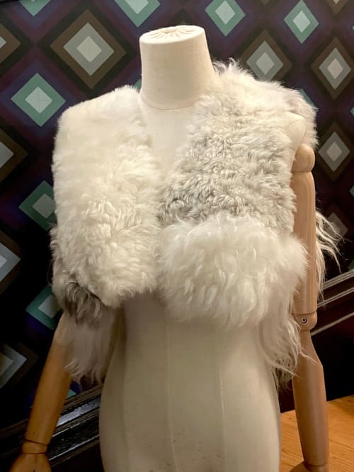 Leena Sheepskin Vest | Textiles by Seven Sundays Studios