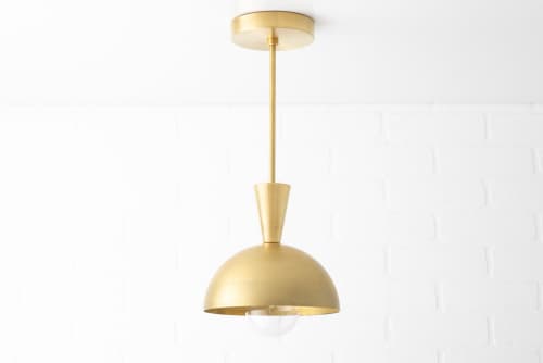 Pendant Lighting - Brass Pendant - Model No. 7713 | Pendants by Peared Creation. Item made of brass