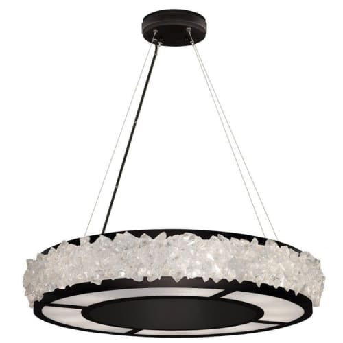 Alan Mizrahi JT226 Arctic Matte Black | Chandeliers by Alan Mizrahi Lighting Design