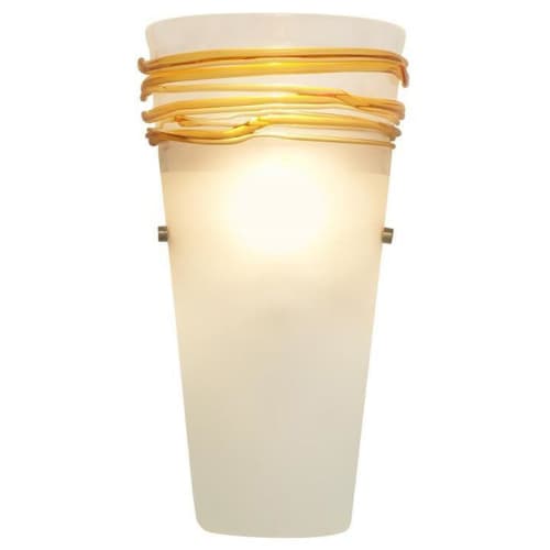FILI Flush Sconce | Sconces by Oggetti Designs. Item composed of glass