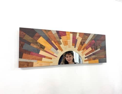 You Are My Sunshine | Wall Sculpture in Wall Hangings by StainsAndGrains. Item made of wood compatible with contemporary and industrial style