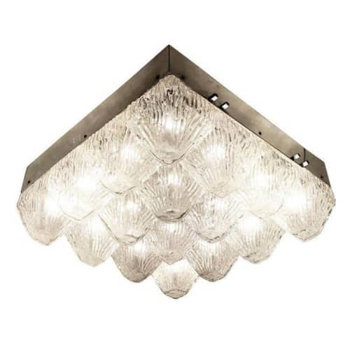 Alan Mizrahi KA1835 Mid Century Pyramids | Chandeliers by Alan Mizrahi Lighting Design