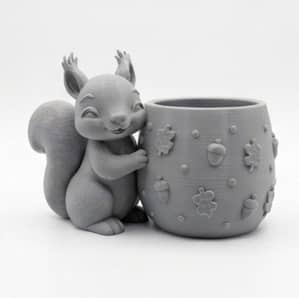 Cute Squirrel Planter | Plant Stand in Plants & Landscape by Kimi Craft Corner