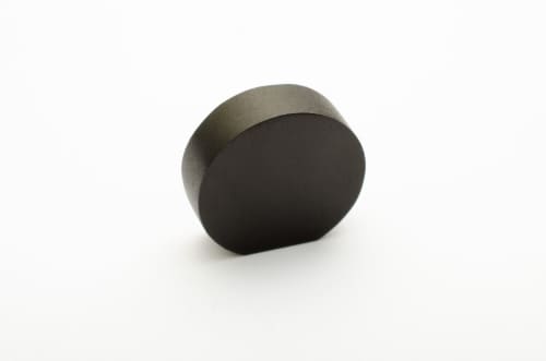 Globe 20 Black Aluminum | Knob in Hardware by Windborne Studios. Item made of aluminum