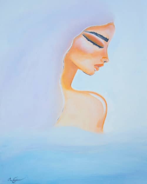 Morning Cloud Print | Prints in Paintings by Amy Straley