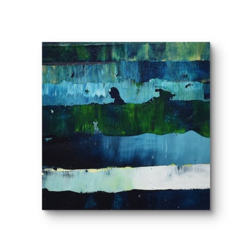 Mini 40 | Oil And Acrylic Painting in Paintings by Lisa Carney