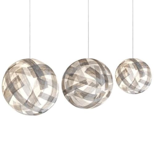SATELLITE Suspension (12”, 18” and 24”) | Pendants by Oggetti Designs. Item composed of paper