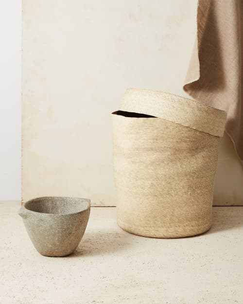 Large Palm Basket | Storage Basket in Storage by MINNA