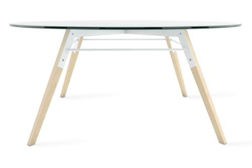 Ross Coffee Table | Tables by Tronk Design. Item composed of wood and glass