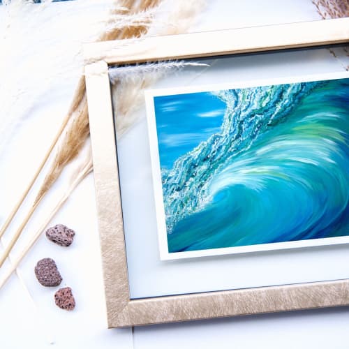 Pipeline Giclee Paper Print | Prints by Monika Kupiec Abstract Art. Item made of paper