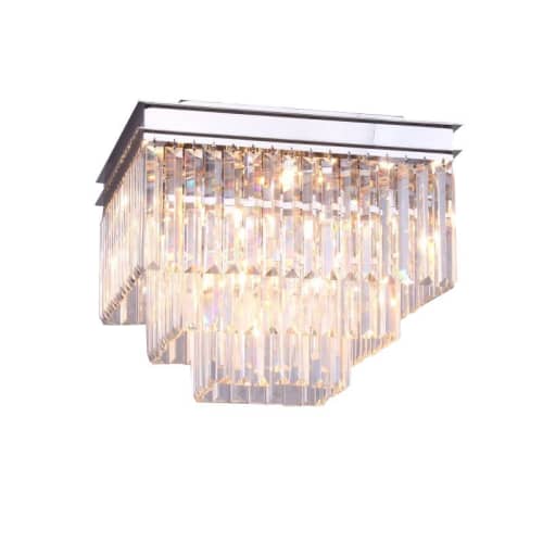 Alan Mizrahi AM0419 Square Crystal | Chandeliers by Alan Mizrahi Lighting Design