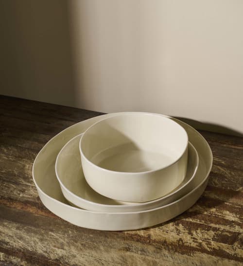 Trega Serving Bowl Set | Serveware by Lauren HB Studio