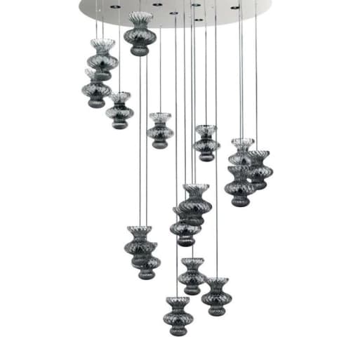 Alan Mizrahi QZ0320 Bambolina Suspension | Chandeliers by Alan Mizrahi Lighting Design